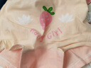 北極絨4條裝兒童內褲女童發(fā)育期純棉女孩學(xué)生10A抑菌平角短褲寶寶中大童 曬單實(shí)拍圖