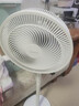 美的（Midea）電風(fēng)扇家用7葉落地扇搖頭電風(fēng)扇循臥室宿舍輕音風(fēng)扇臺式桌面小型風(fēng)扇臺地兩用升級款 白色丨7葉臺地兩用 曬單實(shí)拍圖