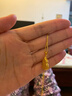 周大生竹報(bào)福祿葫蘆玉髓項(xiàng)鏈純銀女國風(fēng)新中式生日禮物送女友新款 曬單實(shí)拍圖