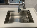 JOMOW水槽5.0加厚廚房大單槽一體盆304不銹鋼洗碗池槽多功能洗菜盆GL/d 75*46【5.0加厚】耐磨耐刮 【默認發(fā)右下水】左下水需下單備注 曬單實(shí)拍圖