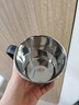 希諾雙層玻璃杯男士泡茶杯子辦公水杯中秋禮品高檔禮盒XN-9321 435mL 曬單實(shí)拍圖