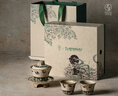 萬(wàn)仟堂（Edenus）茶具整套 高檔蓋碗陶瓷茶具禮盒 功夫茶具套裝 敦煌聯(lián)名 飛天茗香 曬單實(shí)拍圖