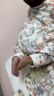 歐孕（OUYUN）嬰兒衣服夾棉連體衣秋冬季新生兒衣服暖姜空氣層哈衣 狐貍密語(yǔ) 曬單實(shí)拍圖