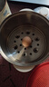 小熊（Bear）蒸蛋器 煮蛋器自動(dòng)斷電 小型不銹鋼多功能 雙層早餐蒸煮雞蛋早餐神器ZDQ-Y14F3 曬單實(shí)拍圖