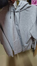 優(yōu)衣庫男裝女裝連帽拉鏈運動(dòng)開(kāi)衫長(cháng)袖外套休閑衛衣25新款479800 05 天灰色 L 曬單實(shí)拍圖