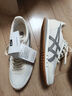 Onitsuka Tiger鬼塚虎男女款慢跑鞋輕便潮流舒適休閑鞋子時(shí)尚運動(dòng)鞋DUALIO 米色/灰色 37.5 曬單實(shí)拍圖