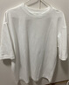 優(yōu)衣庫男女裝大師T AIRism寬松圓領(lǐng)T恤五分袖短袖475355 465185 475355/00白色 S 曬單實(shí)拍圖