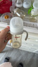 貝親（Pigeon）自然離乳 PPSU重力球吸管雙把手奶瓶 330mL 12月+ AA253 曬單實(shí)拍圖