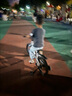 途銳達鋁合金兒童自行車(chē)3-6-8歲女孩男孩腳踏車(chē)小孩學(xué)生單車(chē)16寸皓沙銀 曬單實(shí)拍圖