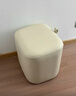 維莎維莎化妝凳臥室奶油風(fēng)梳妝凳簡(jiǎn)約白色小凳子軟包凳家用客廳換鞋凳 0.43米梳妝凳【乳白色】 曬單實(shí)拍圖
