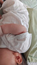 貝瑞加（Babyprints）嬰兒連體衣2件夏季短袖嬰兒衣服新生兒純棉哈衣輕薄爬服 白藍(lán)66 曬單實拍圖