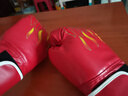 曼迪卡威（Mdikawe）拳擊手套專(zhuān)業(yè)成人散打泰拳搏擊格斗拳套男女訓練打沙袋小孩厚成人 曬單實(shí)拍圖