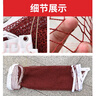 英輝（INVUI）羽毛球網(wǎng)便攜式室外 標準網(wǎng)6.1m*76cm 1.5cm滌綸四包邊帶鋼絲 曬單實(shí)拍圖