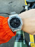 卡西歐（CASIO）男g(shù)shock明星同款手表冰電之韌2代迷彩防水學(xué)生送男朋友情人節禮 GA-2100SKE-7A白透明冰韌表帶 曬單實(shí)拍圖