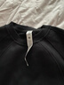 lululemon丨Scuba 女士寬松款套頭衛衣 LW3HX5S 黑色 XS /S 曬單實(shí)拍圖