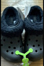 卡駱馳（CROCS）秋冬新品休閑鞋秋冬洞洞鞋貝雅暖絨暖棉|206633 黑/黑-060 (建議買(mǎi)大一碼) 37 /38(230mm) 曬單實(shí)拍圖