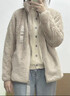 優(yōu)衣庫【驚喜價(jià)】女裝男裝長(cháng)絨搖粒絨拉鏈茄克/長(cháng)袖外套479611 30 淺米色 L 曬單實(shí)拍圖
