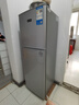 夏新冰箱小型租房用 一級能效冷 藏冷凍兩用1-2人家用小冰箱 出租房雙門電冰箱辦公室兩門 【一級能效】130L銀色升級加厚二天約一度電 曬單實(shí)拍圖