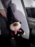 繁夏安全帶護肩套2個(gè)蜜蜂小狗車(chē)用防勒脖保險帶裝飾品汽車(chē)防磨保護套 曬單實(shí)拍圖