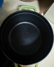 卡羅特琺瑯鍋鑄鐵鍋家用燉鍋燉盅砂鍋不粘鍋燜燒鍋電磁爐 24cm抹茶綠 曬單實(shí)拍圖