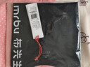 布先生布先生純色基礎(chǔ)時尚休閑短袖T恤 夏季v領(lǐng)舒適長絨棉T恤衫男上衣 【純正棉感T】V領(lǐng)-皓月白 L (175) 曬單實拍圖