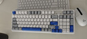 雷柏（Rapoo）V700DIY-98無(wú)線(xiàn)機械鍵盤(pán)有線(xiàn)藍牙三模gasket客制化7層填充消音全鍵熱插拔電競游戲辦公電腦鍵盤(pán) 曬單實(shí)拍圖