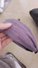 SAHANE 佐羽絨面寬邊發(fā)箍氣質(zhì)輕奢同款布藝壓發(fā)韓版秋冬頭箍逛街百搭時(shí)尚發(fā)卡 絨面發(fā)箍【紫色】 曬單實(shí)拍圖
