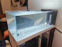 森森（SUNSUN）原生態(tài)溪流缸25年新款造景金魚(yú)缸客廳超白玻璃底濾魚(yú)缸包安裝 1米大觀(guān)賞面47寬 白色 升級款（黑金筒燈） 曬單實(shí)拍圖