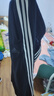 阿迪達斯 （adidas）休閑舒適透氣經(jīng)典三條杠時(shí)尚長(cháng)褲運動(dòng)褲 FT0642 A/L碼 曬單實(shí)拍圖