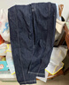 三彩【防褪色牛仔】2025秋季新款長(cháng)褲牛仔褲直筒褲休閑百搭M 深海藍 M 160/68A 160/68A 曬單實(shí)拍圖