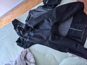 UKE男雙箭頭EIT坐墊 戶(hù)外防風(fēng)抓絨背帶騎行褲 秋冬保暖拒水長(cháng)褲 山隨 黑色 L 曬單實(shí)拍圖