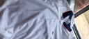 LACOSTE【王一博同款】法國鱷魚(yú)男士撞色領(lǐng)口袖口設計彈力Polo衫|PH6351 001/白色 L 5/180 曬單實(shí)拍圖