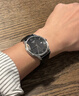 天梭（TISSOT）【官方授權店】瑞士手表俊雅系列簡(jiǎn)約商務(wù)石英男表 黑盤(pán)皮帶T063.610.16.058.00 42mm 曬單實(shí)拍圖