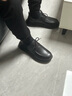 天美意皮鞋商場(chǎng)同款商務(wù)百搭系帶純色休閑男鞋2025秋新款3VX01CM5 黑色 39 曬單實(shí)拍圖