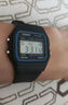 卡西歐（CASIO）小方塊簡(jiǎn)約復古防水電子學(xué)生表男女手表情人節禮物 F-91W-1 曬單實(shí)拍圖