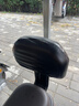電動(dòng)車(chē)座套電瓶車(chē)坐墊套防水防曬皮革坐套雅迪愛(ài)瑪電動(dòng)車(chē)腳墊通用 新國標皮革前座套+后座套+后靠套 曬單實(shí)拍圖