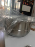 康巴赫304不銹鋼雙層蒸鍋蒸籠復底大湯蒸鍋多功能鍋具32cm燃氣灶通用 曬單實(shí)拍圖