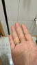 周大福PerfectLove情約系列婚嫁鉑金鑲鉆石戒指對戒(一枚)求婚NA1457 11號 曬單實(shí)拍圖