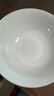 斯凱綈（Sky Top）面碗陶瓷湯碗泡面碗純白骨瓷沙拉碗餐具套裝家用喬遷7英寸斗碗2件 曬單實拍圖