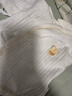 愛(ài)寶適嬰兒衣服春秋純棉新生兒半背衣寶寶上衣和尚服2件套 黃色59碼T193 曬單實(shí)拍圖