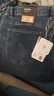 海瀾之家（HLA）牛仔褲男25春夏亦心即為系列涼感五袋印花褲子男春秋季 牛仔藍過(guò)渡色（中）35 XL 180/92A 36推薦161~170斤 曬單實(shí)拍圖