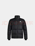 阿迪達斯男 BIG BAFFLE DOWN JACKET 運動(dòng)羽絨服 KF8760 黑色 L 曬單實(shí)拍圖