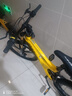 鳳凰（Phoenix）兒童自行山地車(chē)鎂合金變速學(xué)生青少年學(xué)生車(chē)雙減震軟尾輕便單車(chē) 鎂合金-雙減震禧瑪諾-黃色一體輪 22村（建議身高130-160cm） 曬單實(shí)拍圖