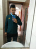 徠蒽嘶polo衫長(cháng)袖男士商務(wù)休閑100純棉寬松刺繡衣服中年翻領(lǐng)秋衣 603墨綠色 純棉刺繡開(kāi)衩 L 130-145斤 曬單實(shí)拍圖