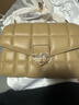 MICHAEL KORS【新年情人節禮物】邁克高仕 MK Soho 女士小號羊皮絎縫斜挎包 駝色 222 小號 曬單實(shí)拍圖