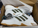 阿迪達斯（adidas）官方艦店男鞋 新款運動(dòng)鞋復古老爹鞋透氣休閑鞋耐磨舒適跑步鞋 1827-皮面-店長(cháng)推薦 42 曬單實(shí)拍圖