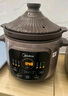 美的（Midea）電燉鍋快燉電燉盅電砂鍋大容量可預約3-4-6-8個(gè)人用 煲湯鍋燉鍋盅陶瓷紫砂鍋煮粥神器燕窩燉盅直燉 7L 【7升雙環(huán)炎火快速燉】DGE65J56 曬單實(shí)拍圖