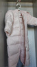英氏（YEEHOO）嬰兒衣服新生兒羽絨服冬季保暖連體衣羽絨爬服 曬單實(shí)拍圖