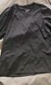 京東京造【奢華100支】長(cháng)袖t恤男高端打底衫25秋季新品衣服 耀夜黑 L 曬單實(shí)拍圖