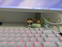 惠普（HP）電腦音響臺式家用有線小音箱超重低音炮小型迷你電競游戲揚聲器 【小團子】糯米白 曬單實拍圖